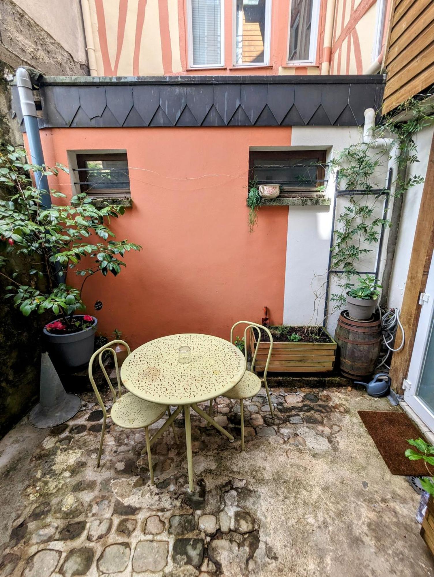 Artist Home - City Center - Bathtub - Terrasse - Full Appartment Rouen Exterior foto